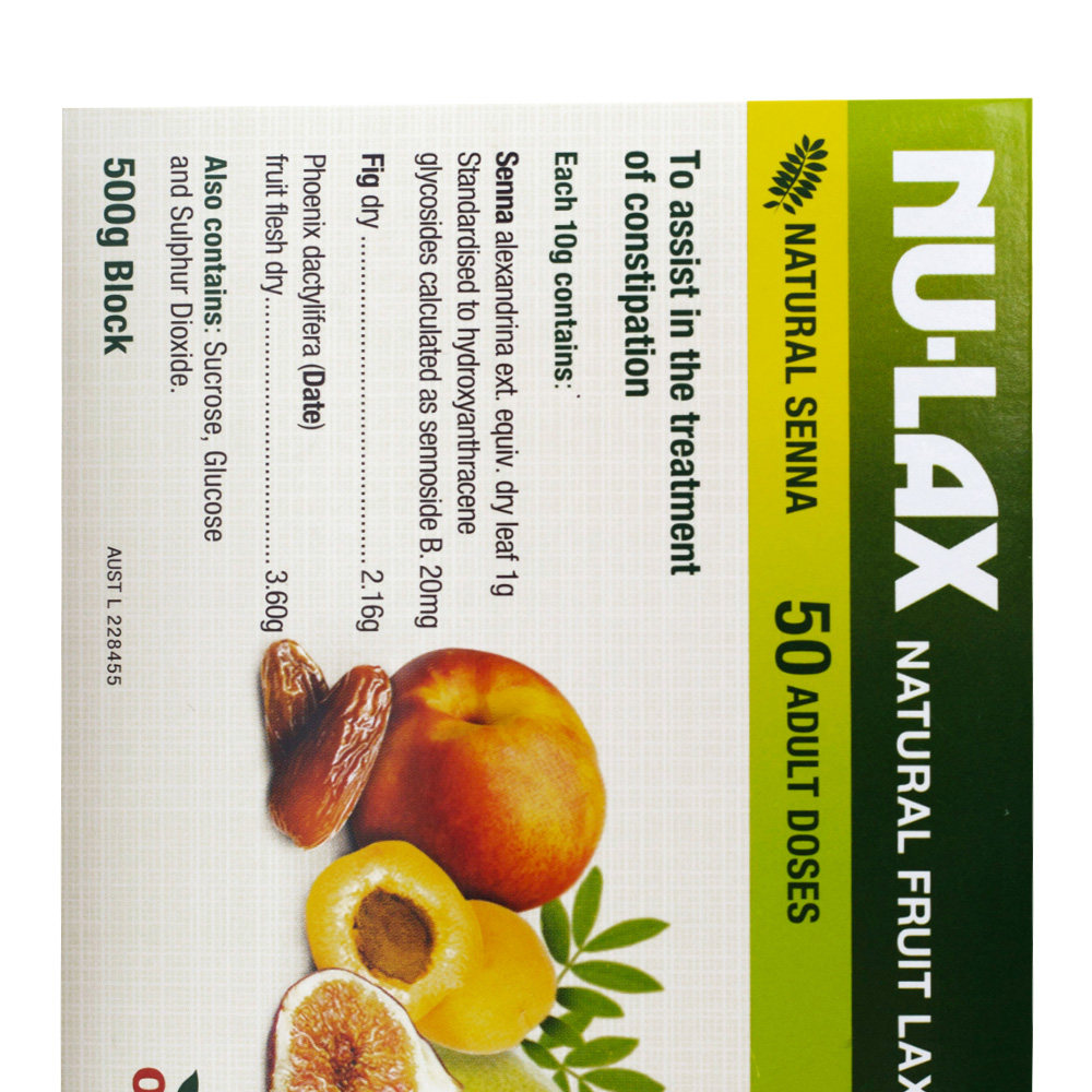 澳洲nu-lax进口乐康膏果蔬润肠便秘调养肠道500g*3盒康乐膏水果膏