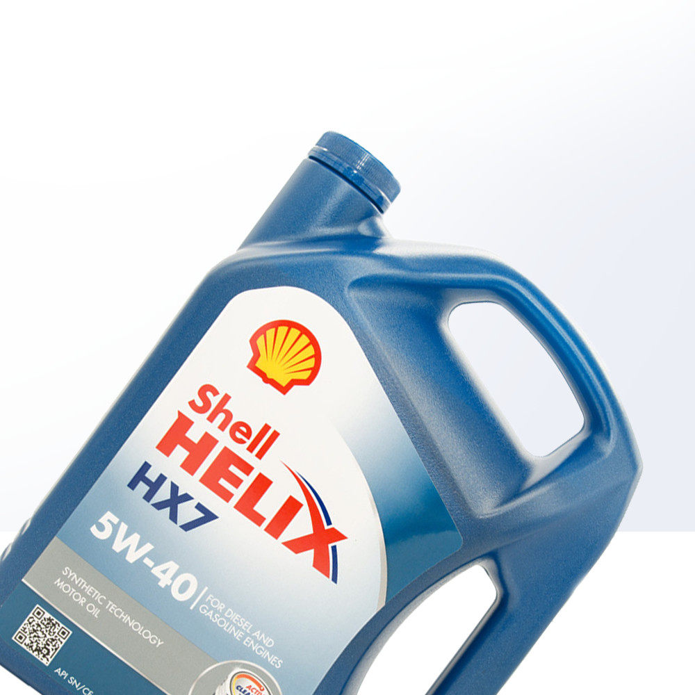 进口1l蓝壳超凡合成4l壳牌sn5w40hx7汽机油
