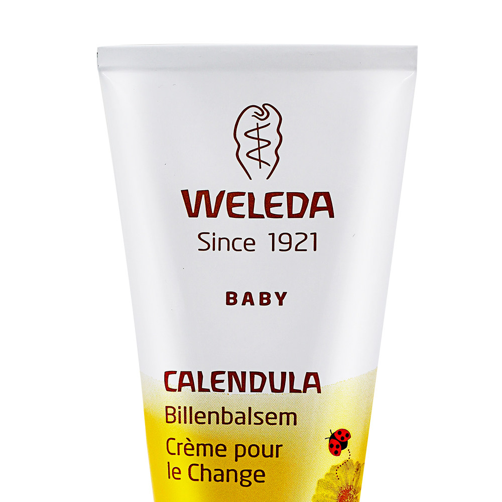 【直营】weleda维蕾德金盏花婴儿pp霜尿疹膏护臀膏 75ml
