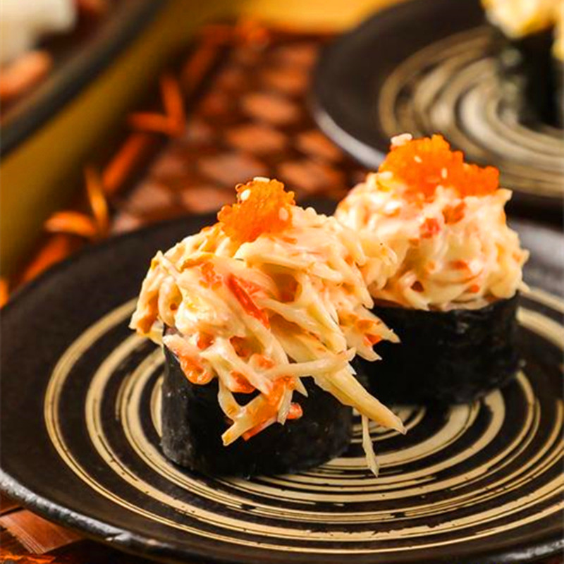 琪洋风蟹味柳500g日本料理蟹柳蟹肉沙拉即食网红蟹类制品