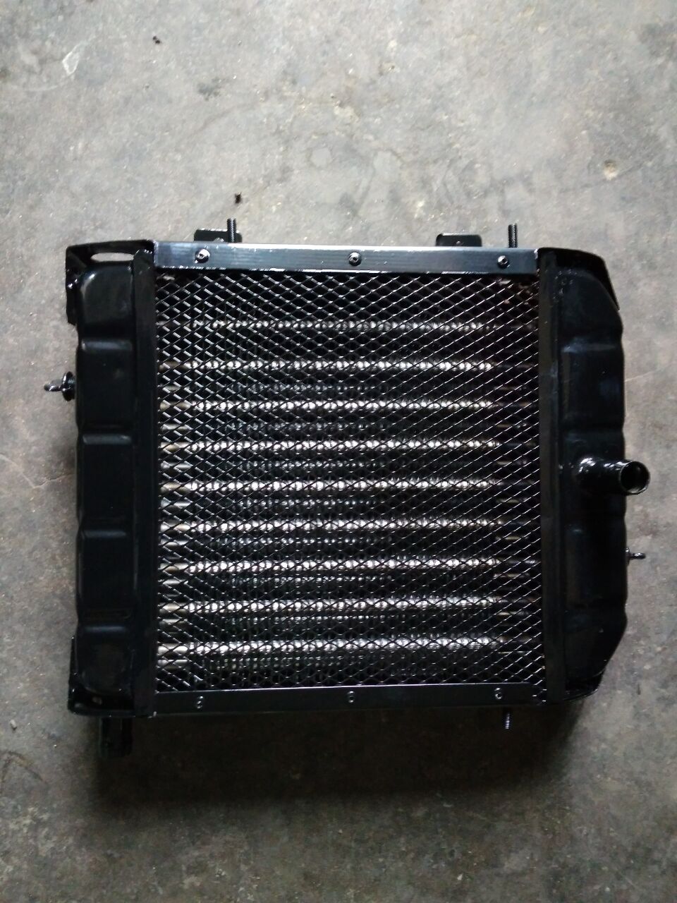 农用小四轮循环铝水箱 东方红拖拉机单缸柴油机散热器330*280*80