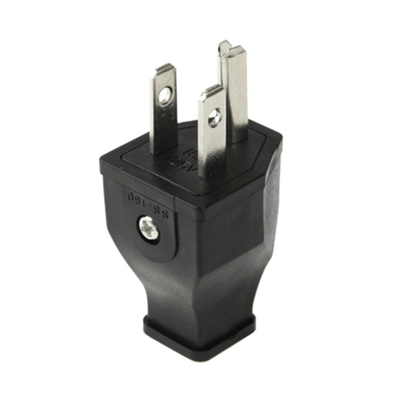 美标美式工业全铜大功率电源接线插头插头