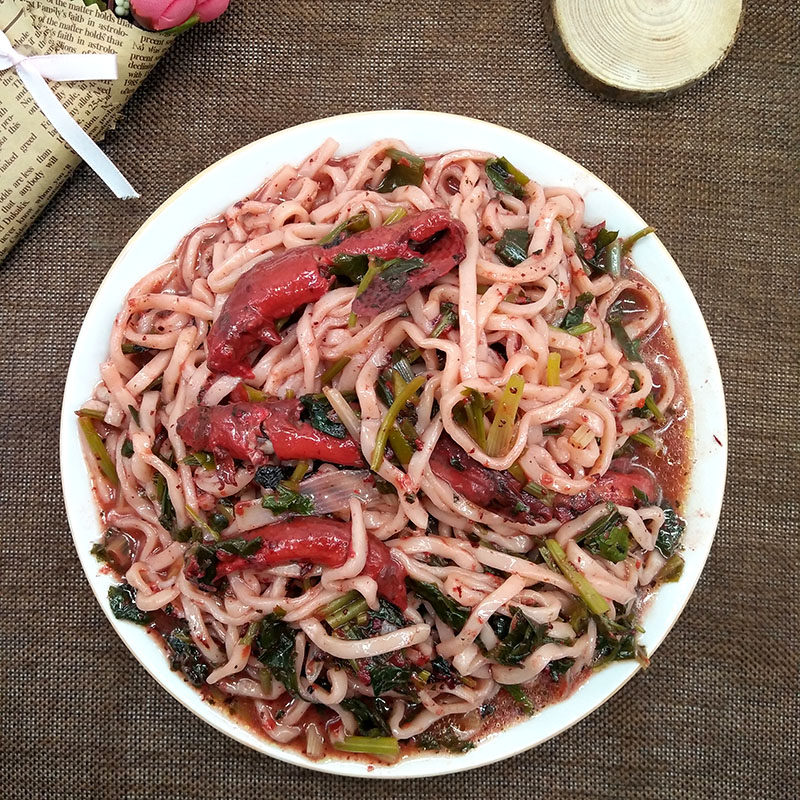 888g家乡美食小吃加水热下寿宁土特产红曲酒糟泥鳅面汤米糕汤散装