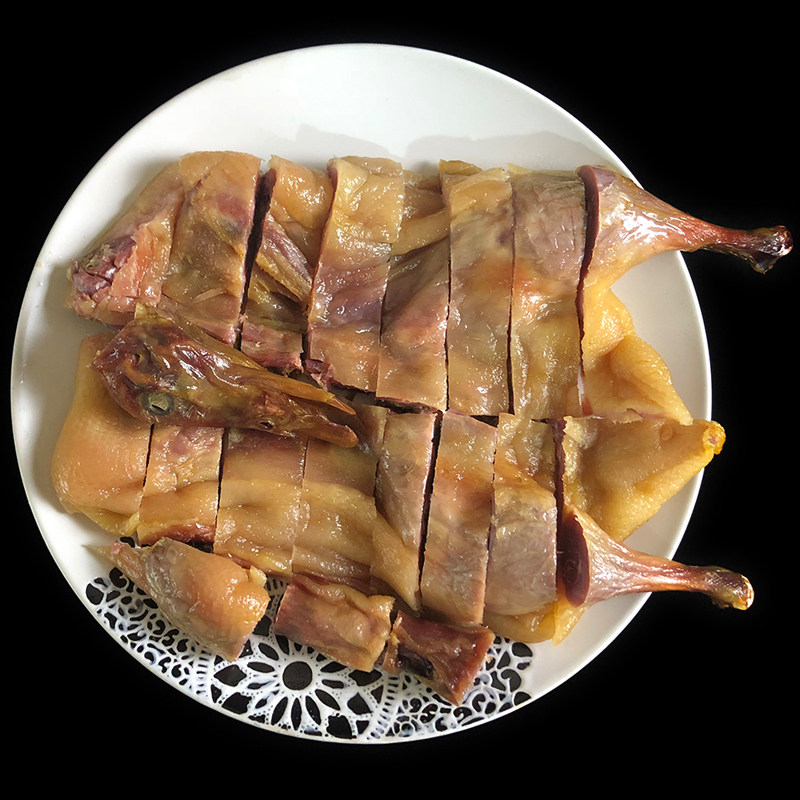 2斤腊鸭 安徽农家腌制板鸭徽州特产风干咸鸭子咸鸭肉腊味年货礼盒