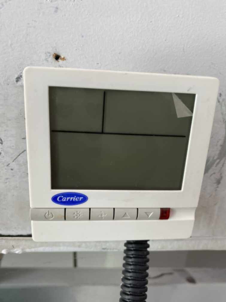 开利中央空调温控器面板三速开关水机风机盘管智能顺丰空调控制面板