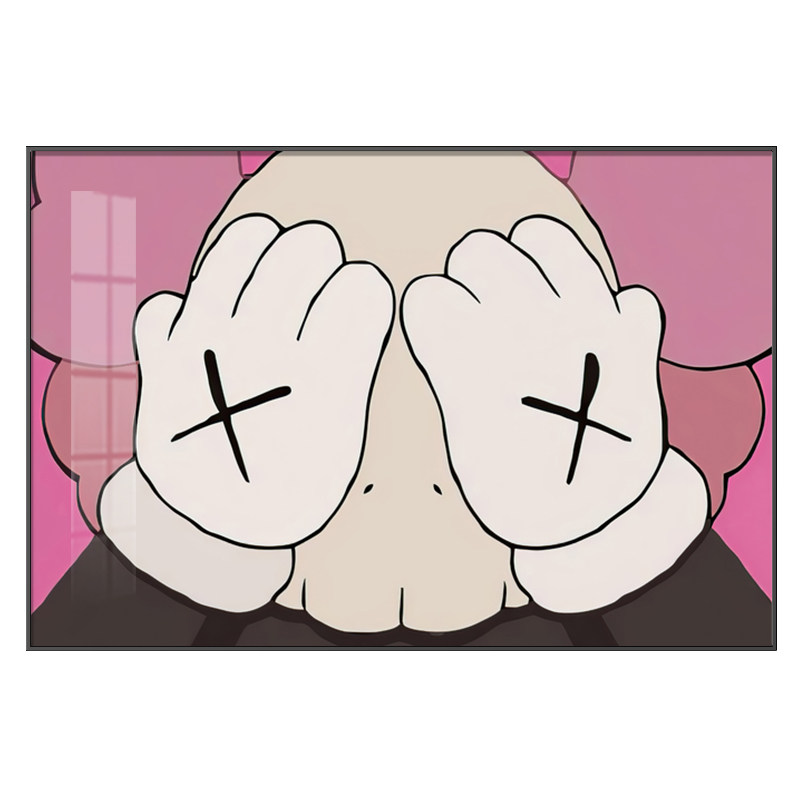 kaws电表装饰画新款潮牌挂画现代简约配电箱总开关网络现代装饰画