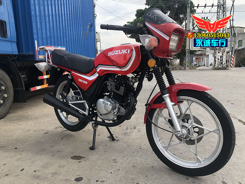 二手原装铃木gs125cc刀仔摩托车冲程越野复古街车摩托车整车