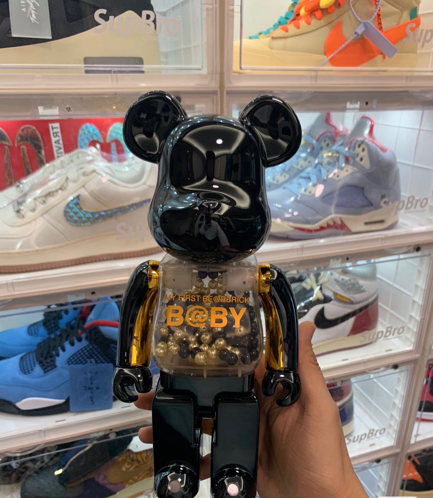 bearbrick暴力熊kaws公仔摆件积木熊盲盒玩偶千秋潮流潮玩盲盒