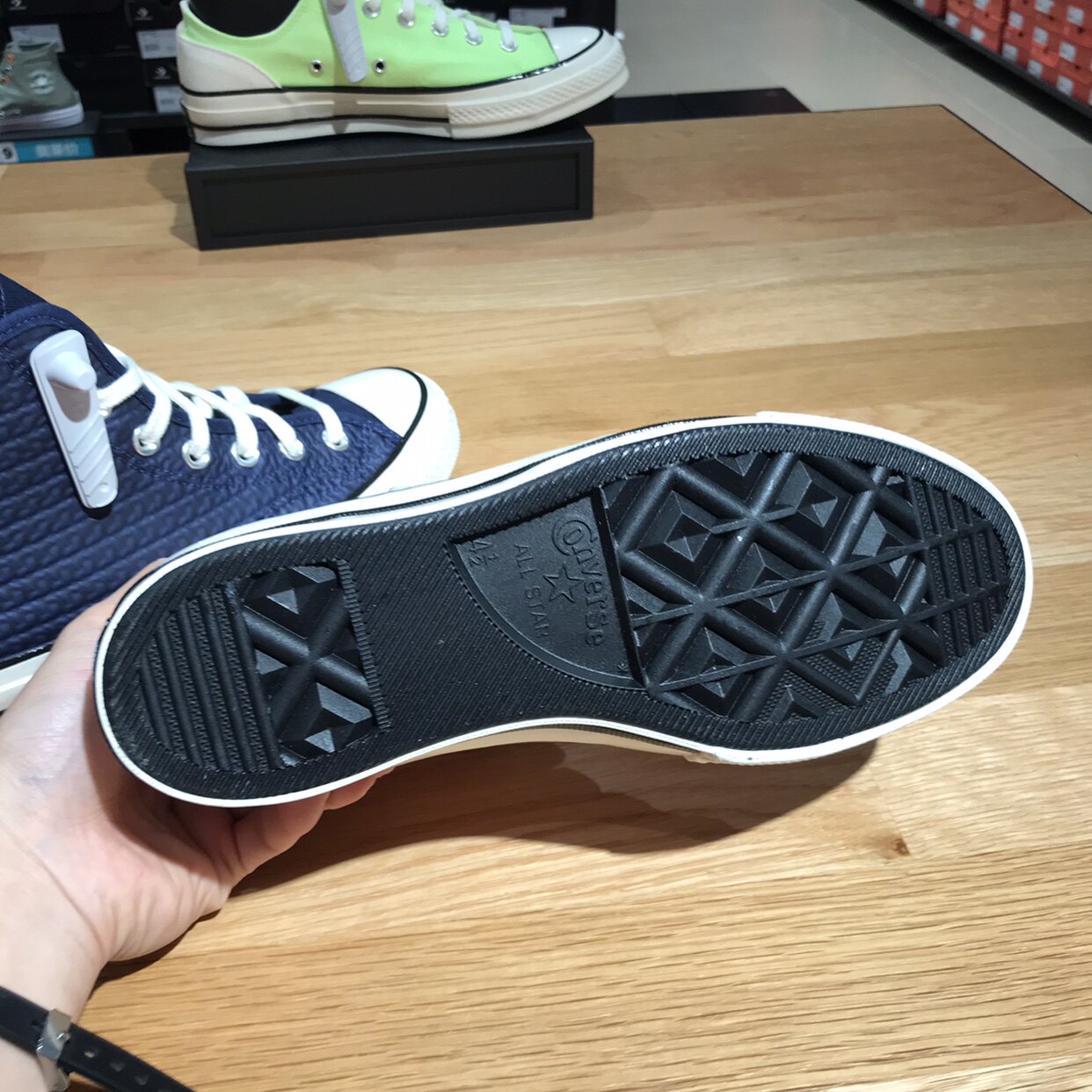 匡威新款1970s三星标复古tpu鞋面休闲高帮帆布鞋女570277c570276c