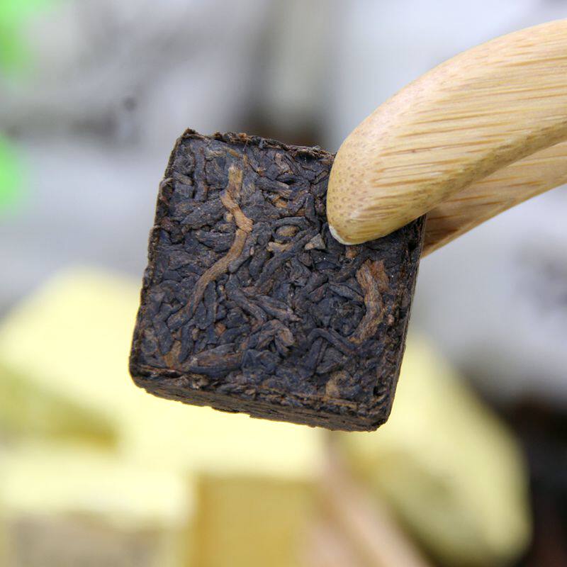 普洱茶熟茶小方云南特产老仓普洱小沱茶叶500g普洱