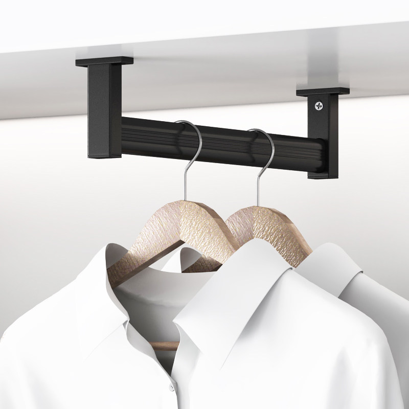 衣柜浅衣顶装挂衣吊柜衣通柜子纵向衣杆挂杆衣杆