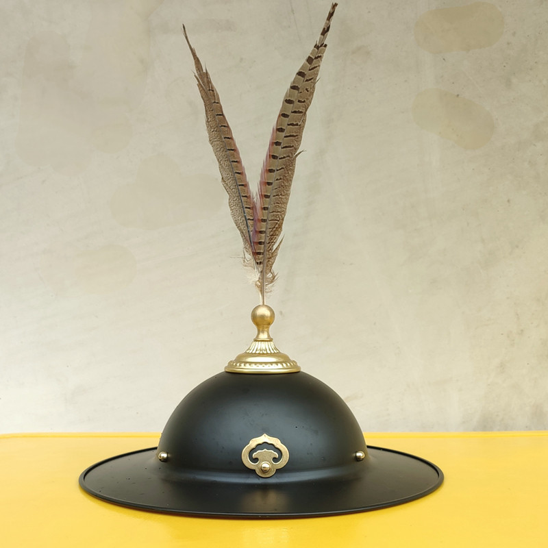 飞碟锦衣卫帽子飞鱼斗笠明代甲胄东厂明制大檐帽子