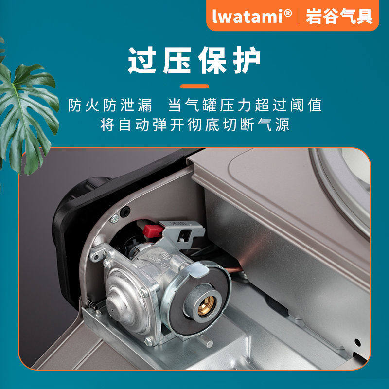 岩谷烤炉烤鱼大号卡式炉便携燃气家用瓦斯自带野餐炉具