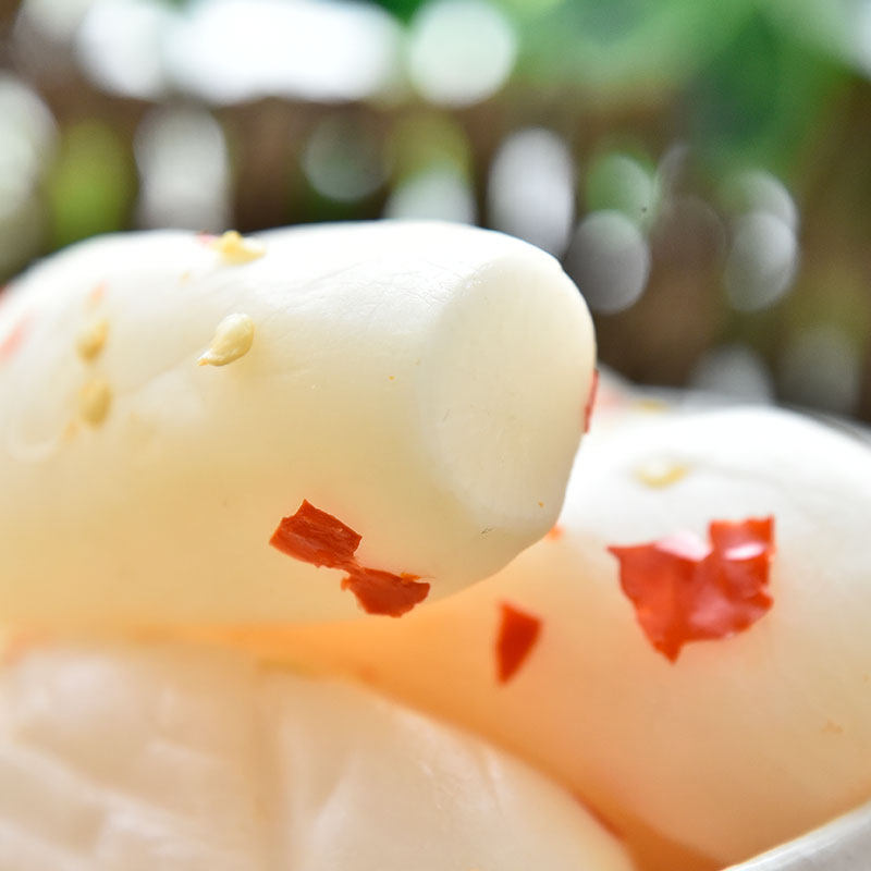 广西酸野特产泡萝卜 酸料水果酸辣靖西甜酸珍珠萝卜仔 200gx4包