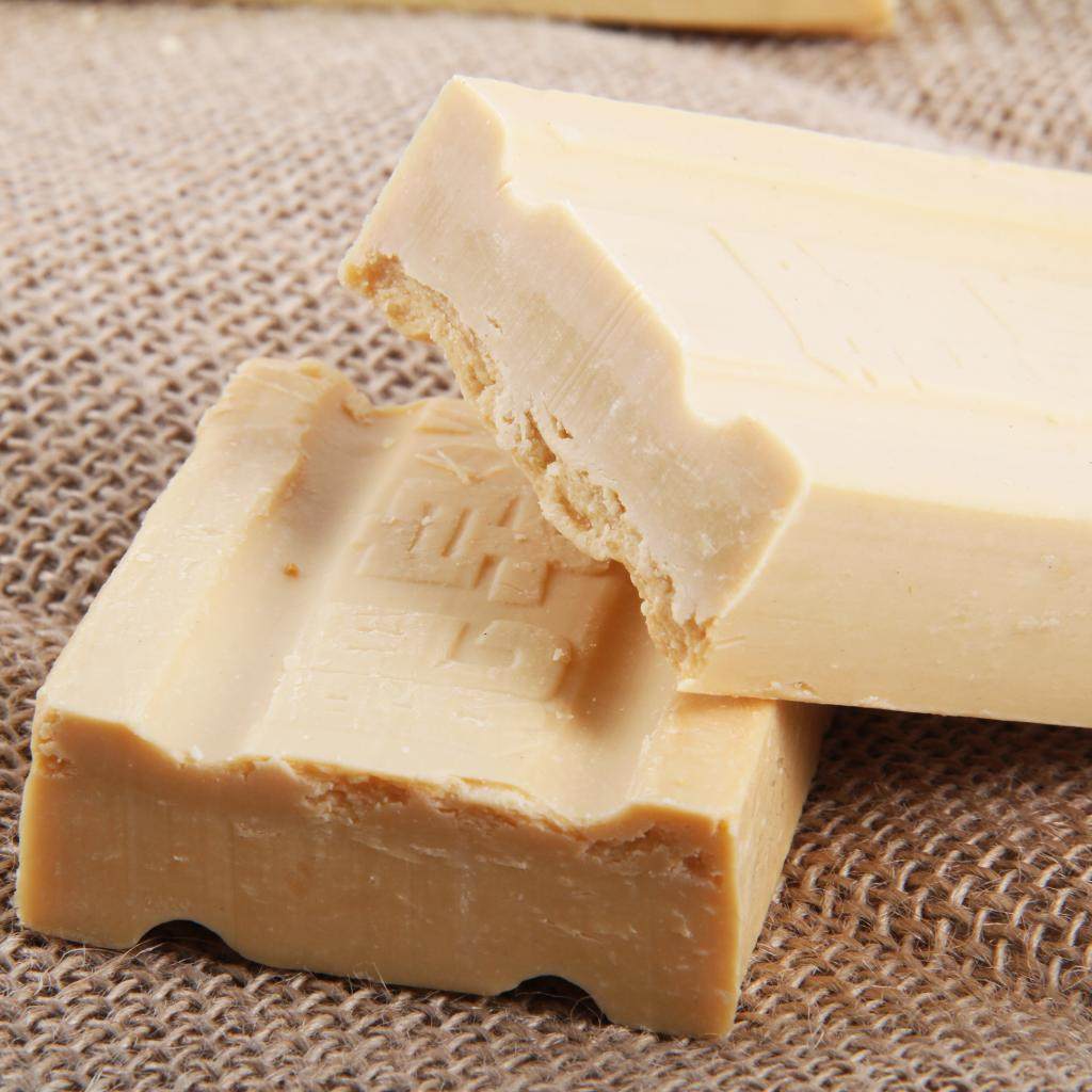 正品淮南王老式肥皂220g12块洗衣去污土臭整箱洗衣皂