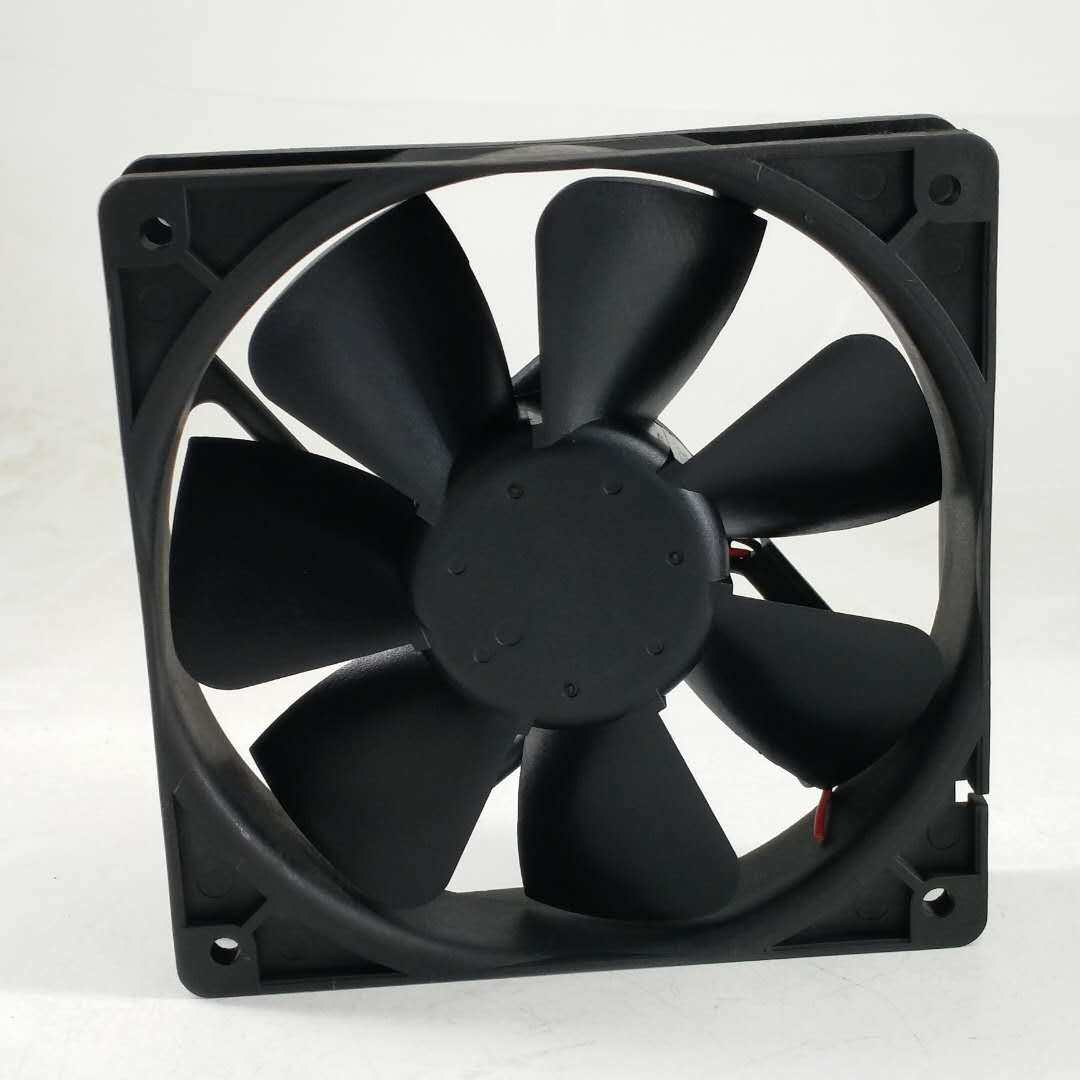 台达sensflow 12025双滚珠散热风扇12v 0.44a wfc1212b 12cm 3线