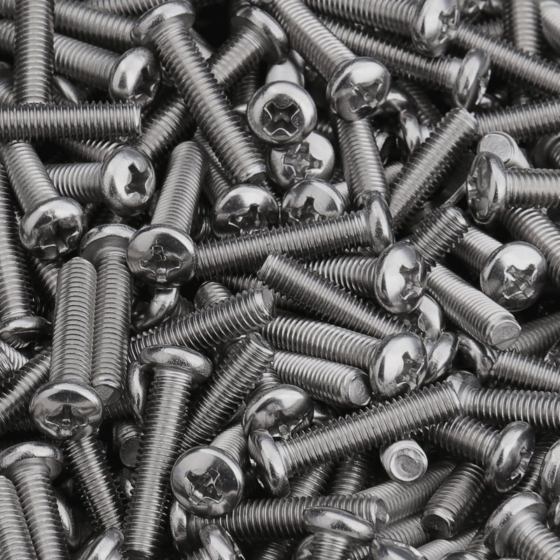 m3m3.5m4m5 304不锈钢螺丝十字圆头螺丝开关面板插座螺丝加长机牙