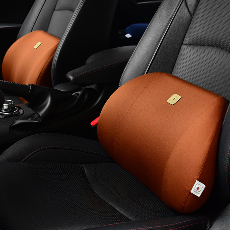 汽车座椅腰靠护腰车座靠背腰垫腰枕透气记忆绵通用车用车载背靠垫