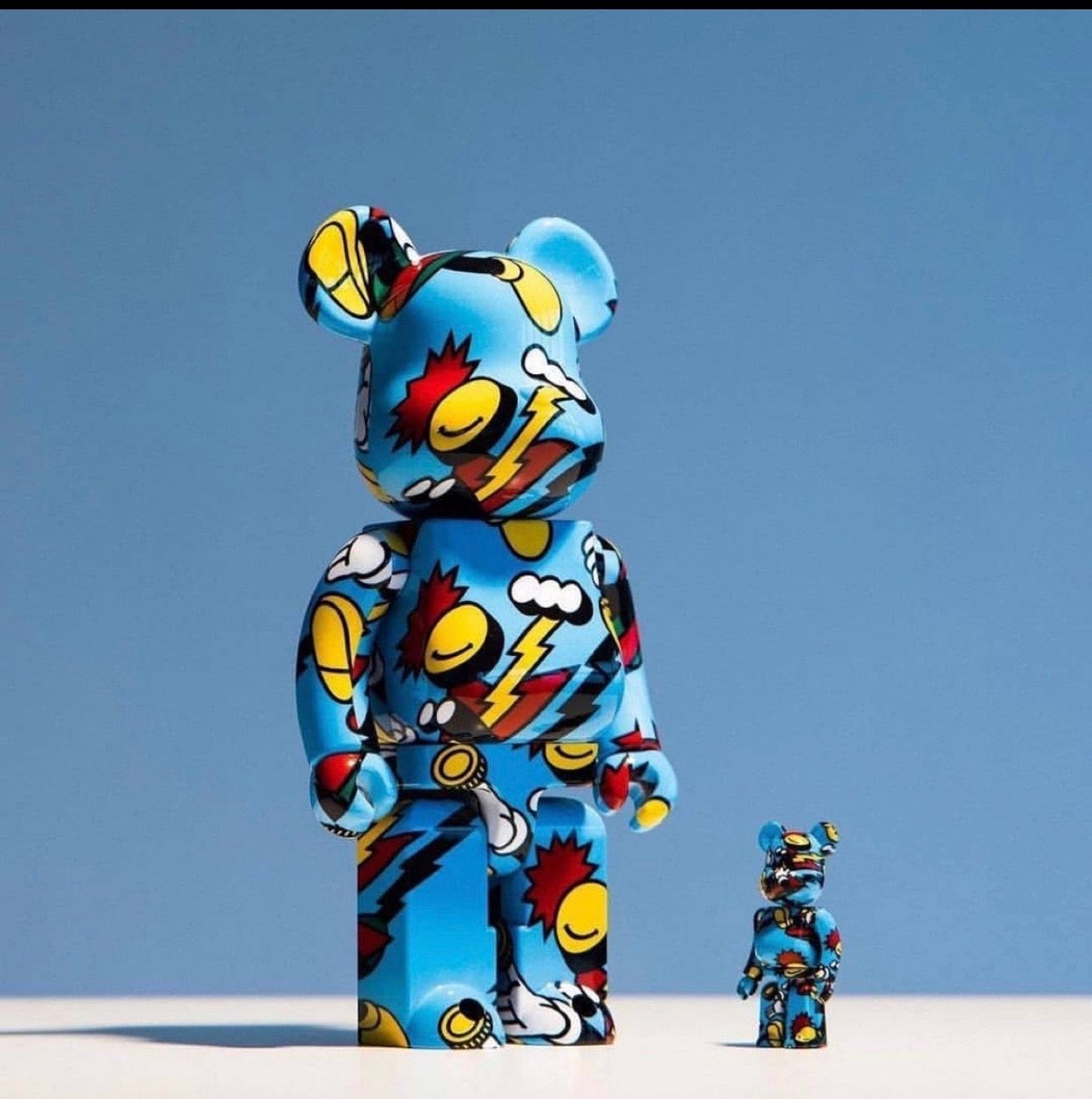 bearbrickgrafflex韩国艺术家联名限定400100潮玩盲盒