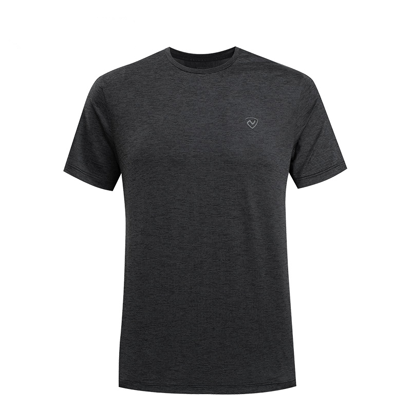 诺诗兰速干衣男夏排汗薄款快干健身跑步弹力圆领透气运动短袖T恤