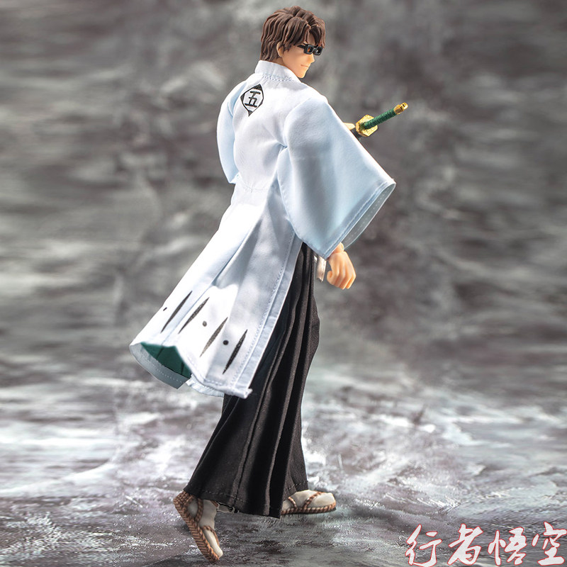 死神gt大圣模型942toys蓝染惣右黑崎卍解一护手办