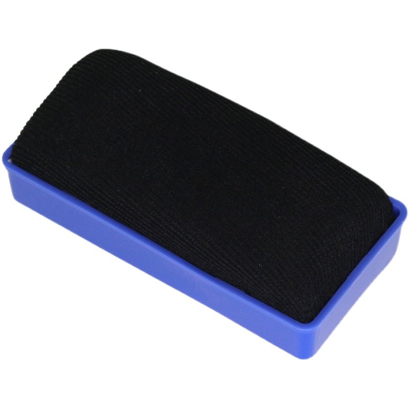 板擦得力力白大号磁性黑板擦粉笔专用画板学校板擦