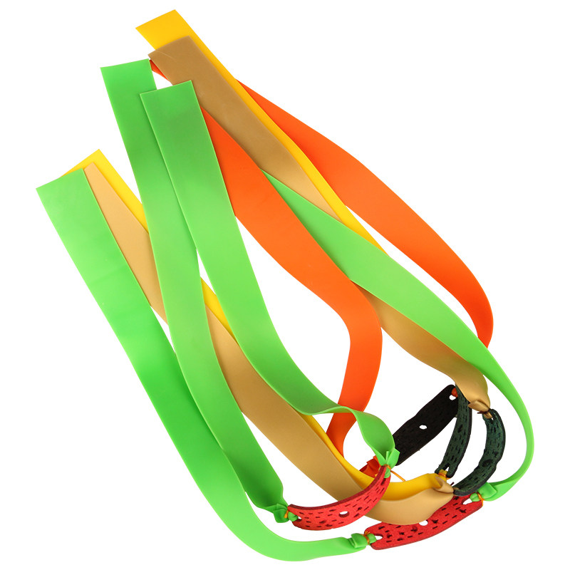奥圣达扁皮皮筋组弹弓皮筋1745圆管大拉距皮筋彩色户外传统皮筋