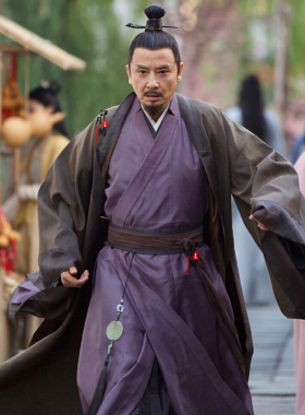 汉朝唐朝宋朝古代男士员外管家服