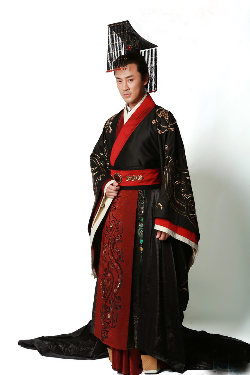 影视卫子夫美人心计同款古装男汉秦汉皇帝新郎服喜民族服装