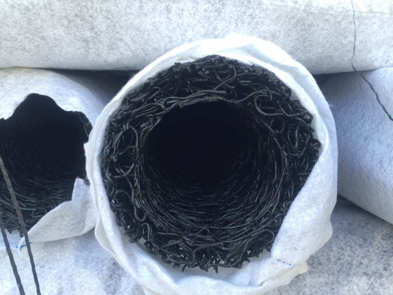 盲沟地下通道花园排水硬式直径150mm塑料环保花园管