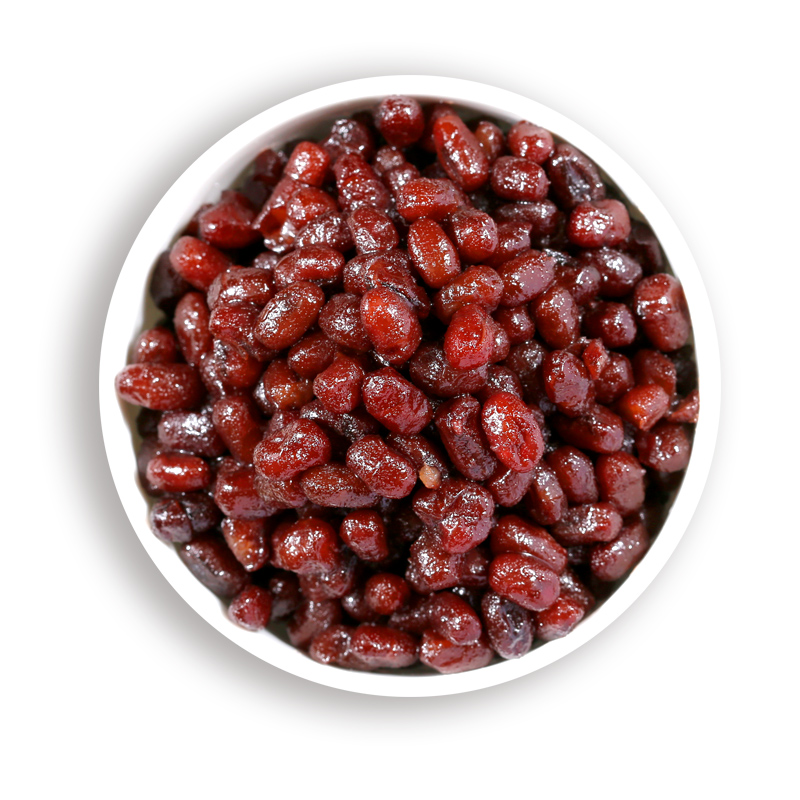 红豆糖纳豆开袋即食奶茶甜品原料多彩其他烘焙半成品