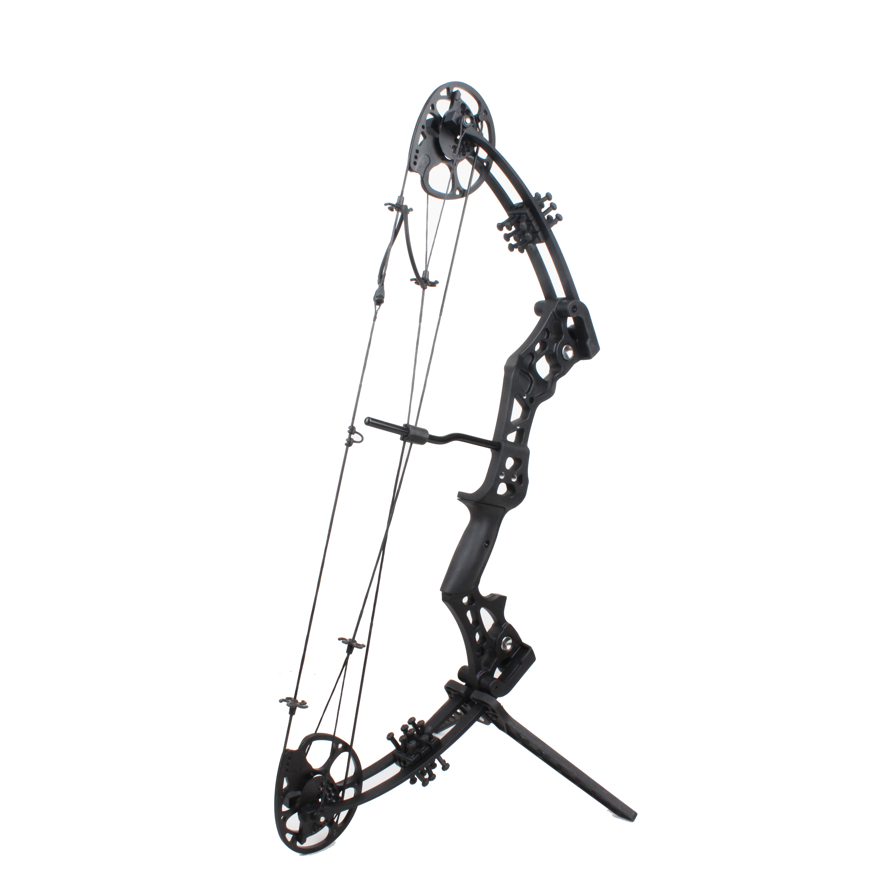 青少年滑轮弓拉可调复合弓箭竞技比赛套装右手飞镖