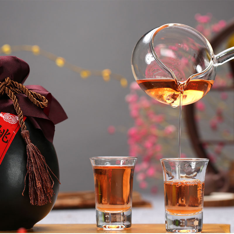 贵州黄氏桃花酒古风高颜值酒瓶