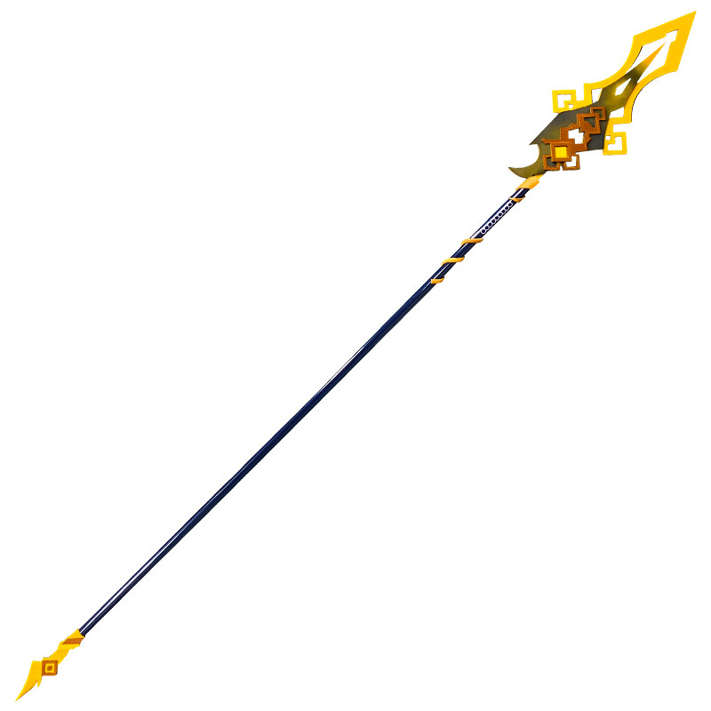 原神钟cos道具服岩长枪长矛武器贯虹之槊定制cosplay配件