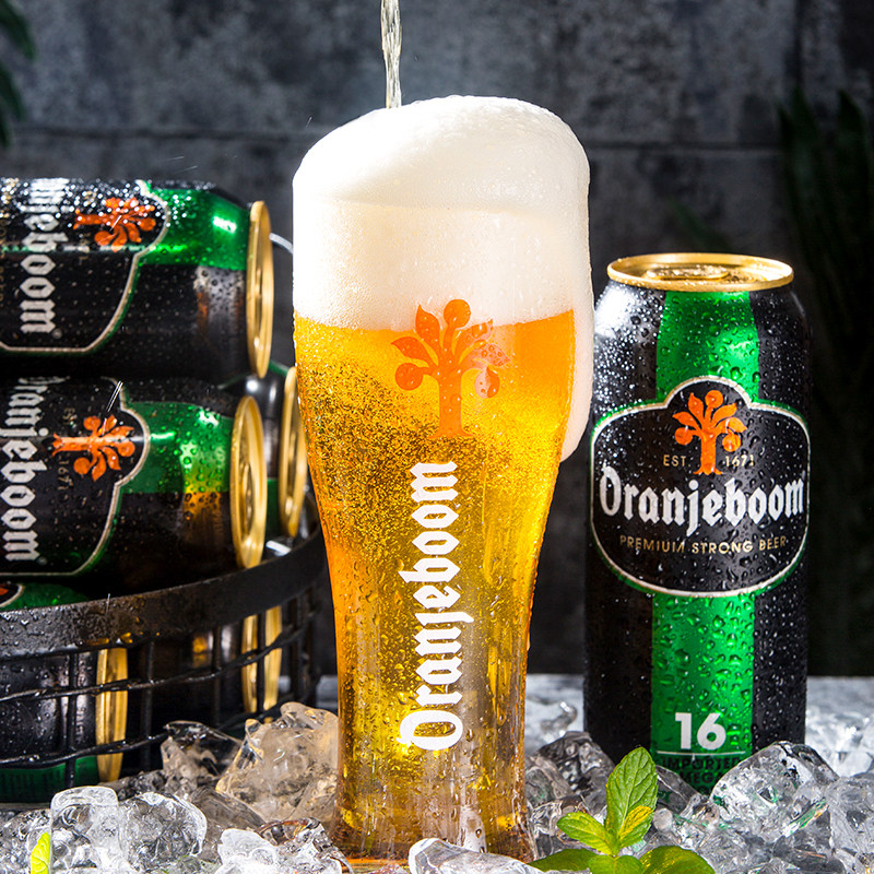 原装进口橙色炸弹高度烈性罐装啤酒500ml组合一件啤酒