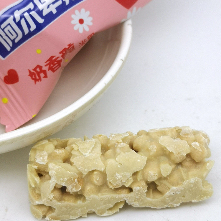 阿尔卑斯香醇米果膨化饼干散装500g结婚喜庆庆宴膨化食品