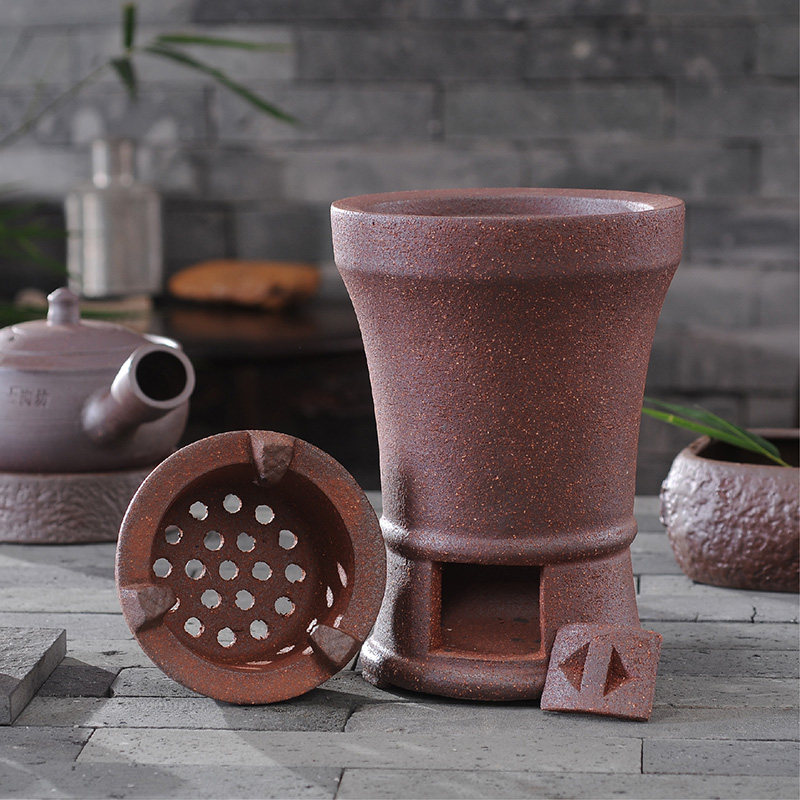 潮州烧碳炉风炉木炭炉柴烧炉小火炉红泥炉橄榄炭酒精炉功夫煮茶炉