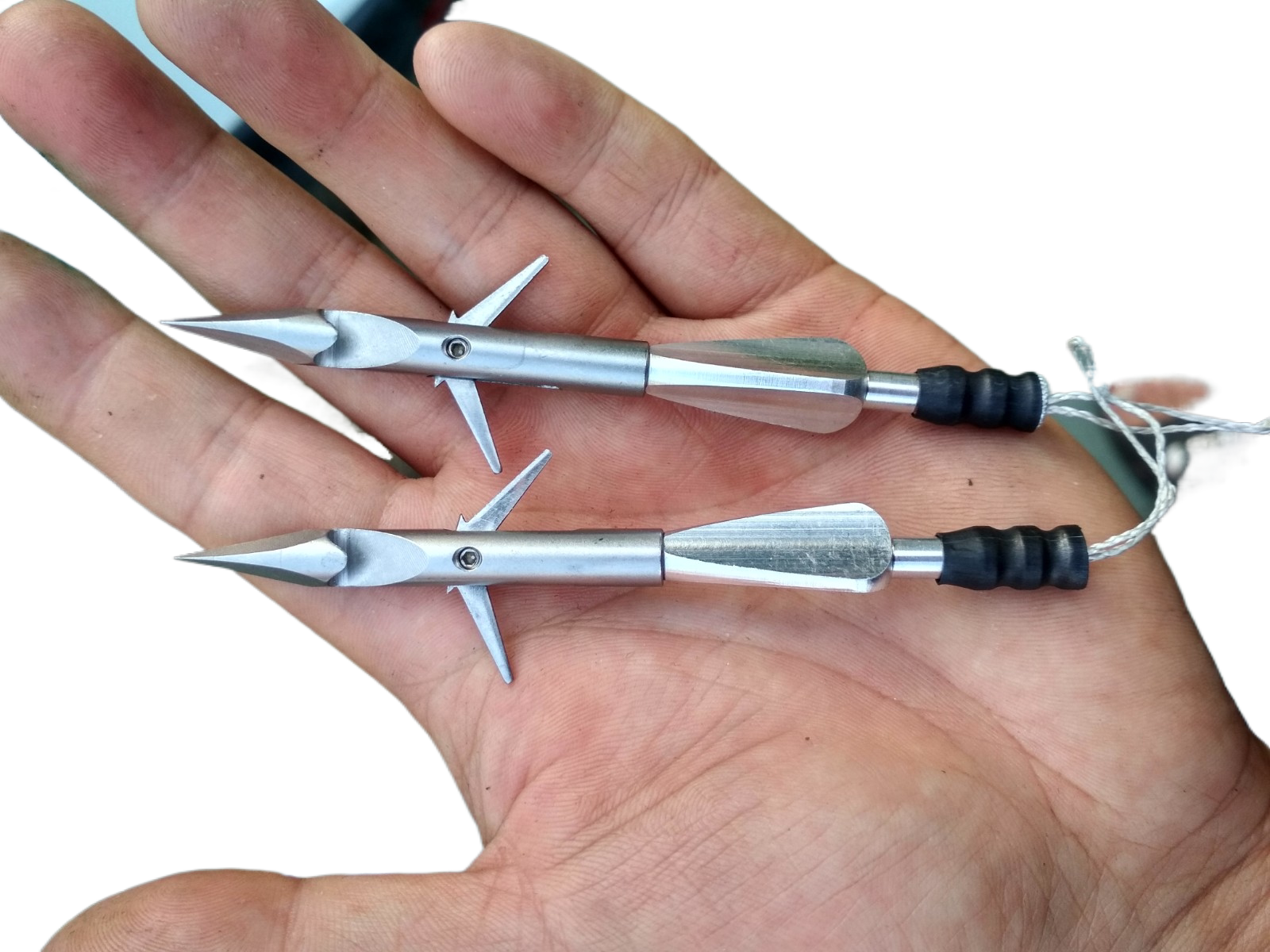 2022新款射鱼短镖三棱尾翼深水440重飞鲨镖破其他垂钓用品