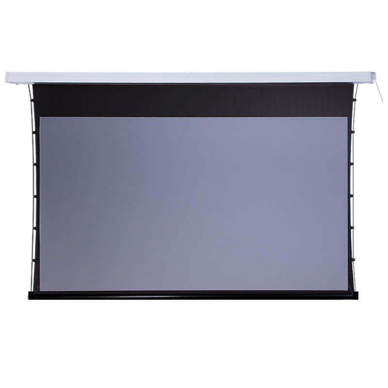 幕布家用投影仪金属电动投影拉线幕布