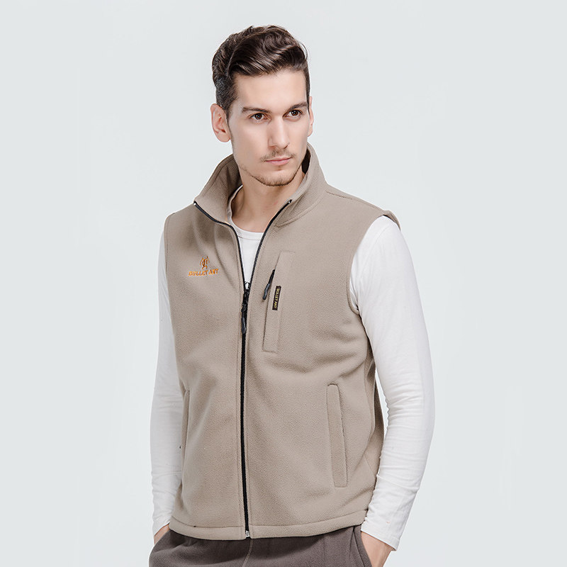 正品bulletant绒衣男款马甲保暖摇粒绒抓绒背心户外抓绒衣