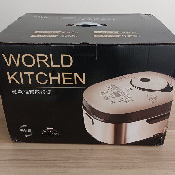 美国康宁智能玻璃内胆电饭煲36l涂层婴儿煮粥电饭煲