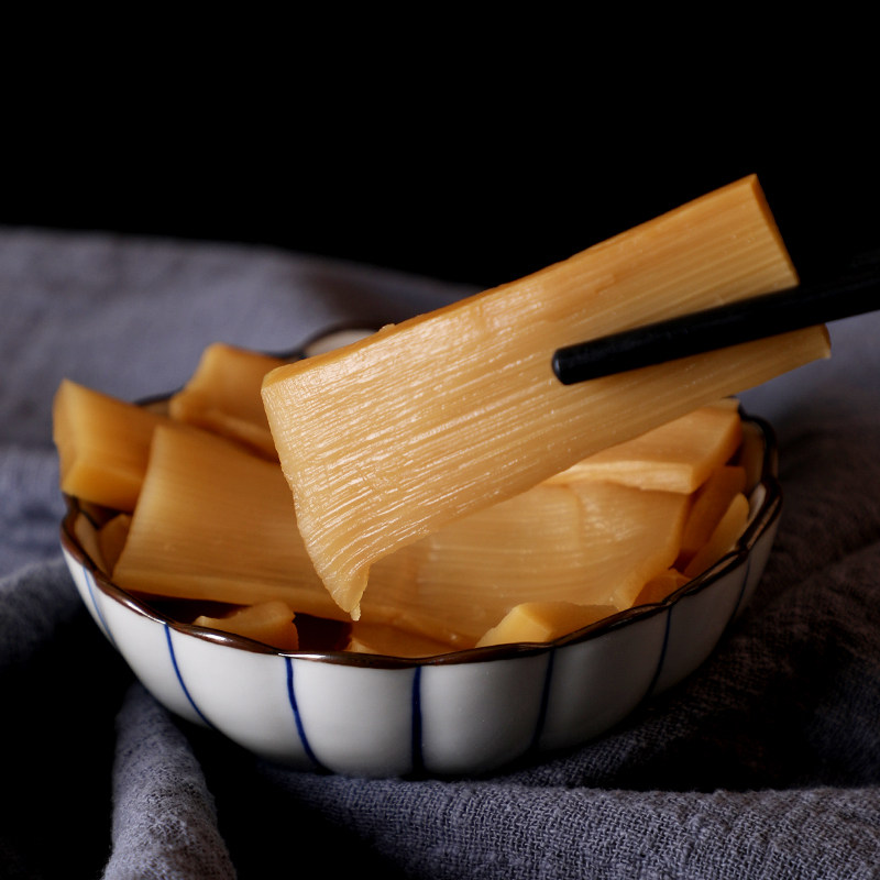 笋片麻笋雷气味气味调味寿司料理味付日式拉面笋类制品