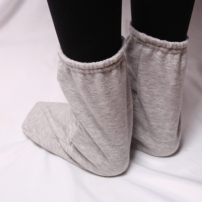 大人小孩睡觉穿袜袜子春夏秋冬空调睡眠袜套男女中筒袜