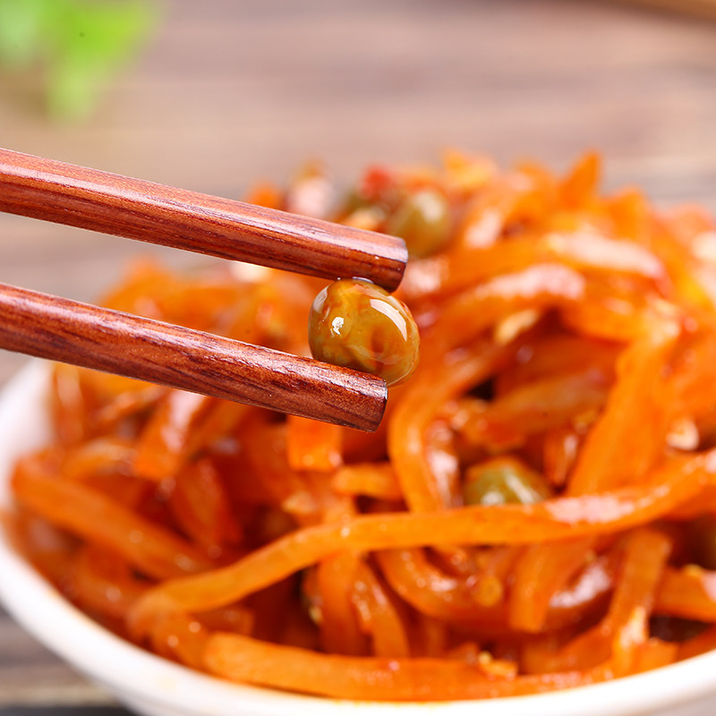 永超酱菜五仁金丝大头菜芥菜榨菜菜丝香辣咸菜腌制