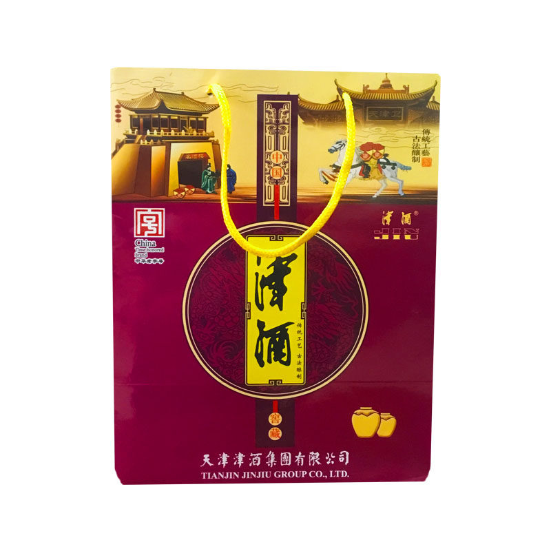 天津津酒窖藏整箱6瓶纯粮酿造粮食酒送礼宴请礼盒45度浓香型白酒