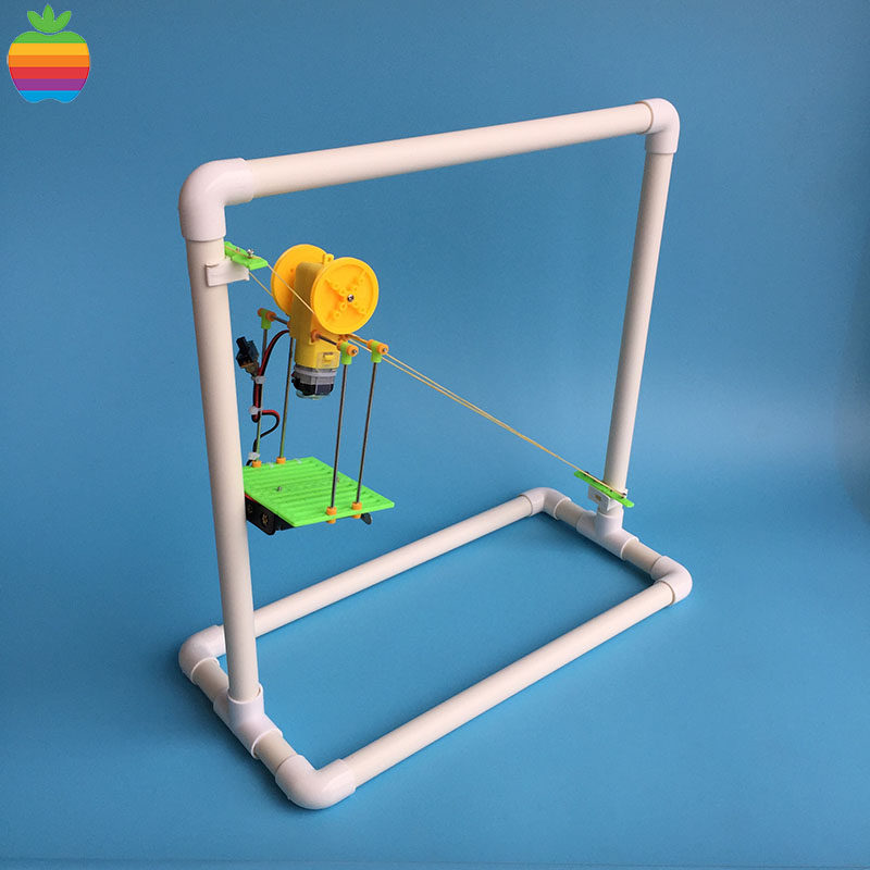 diy缆车制作科技手工创新大赛作品拼装玩具科学实验