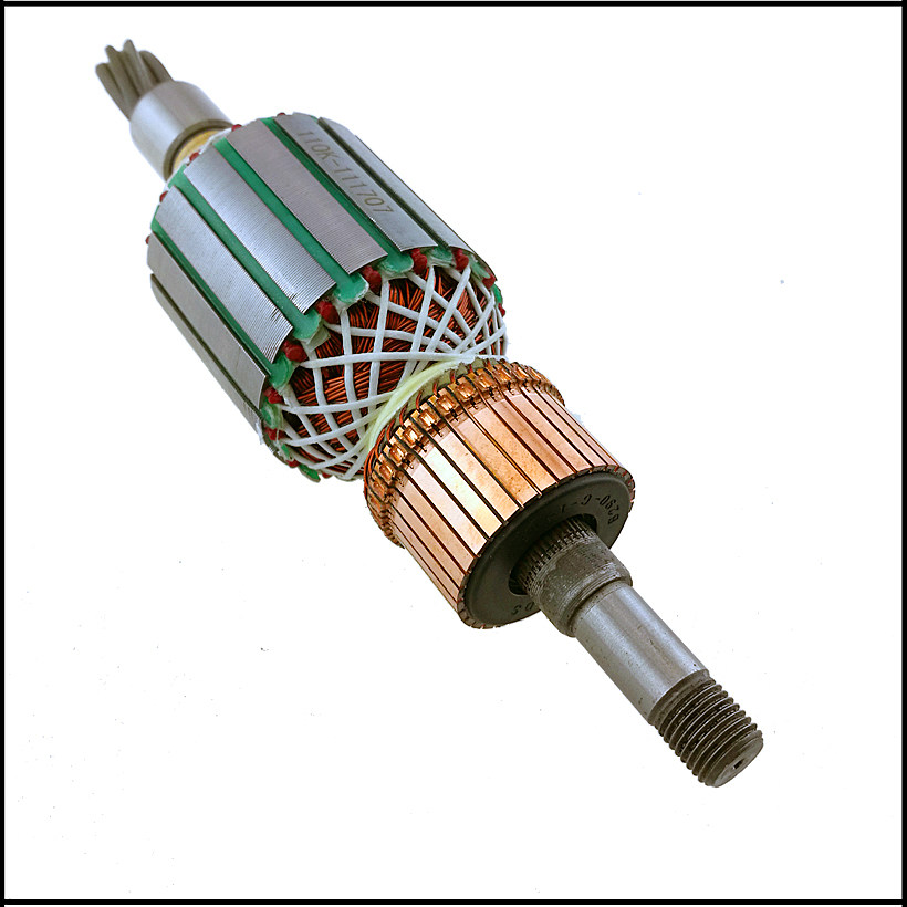 配德世zig-ds-95电镐转子7齿110a欧德龙电镐定子电机电动工具配件