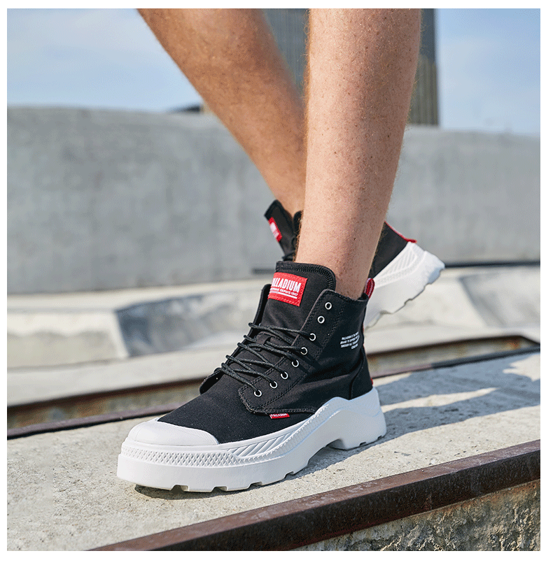 palladium帕拉丁官方男女女高小白鞋休闲鞋老爹pallakix帆布鞋