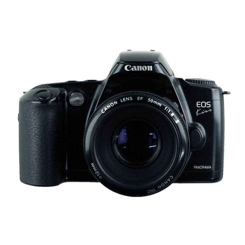canon/佳能eos kiss全自动胶片胶卷相机50mm1.8镜头套机 - 二宝相机