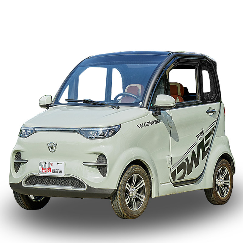 东威f1家用低速电动四轮车宝妈接送城市短途休闲代步车四轮碟刹 - 爱